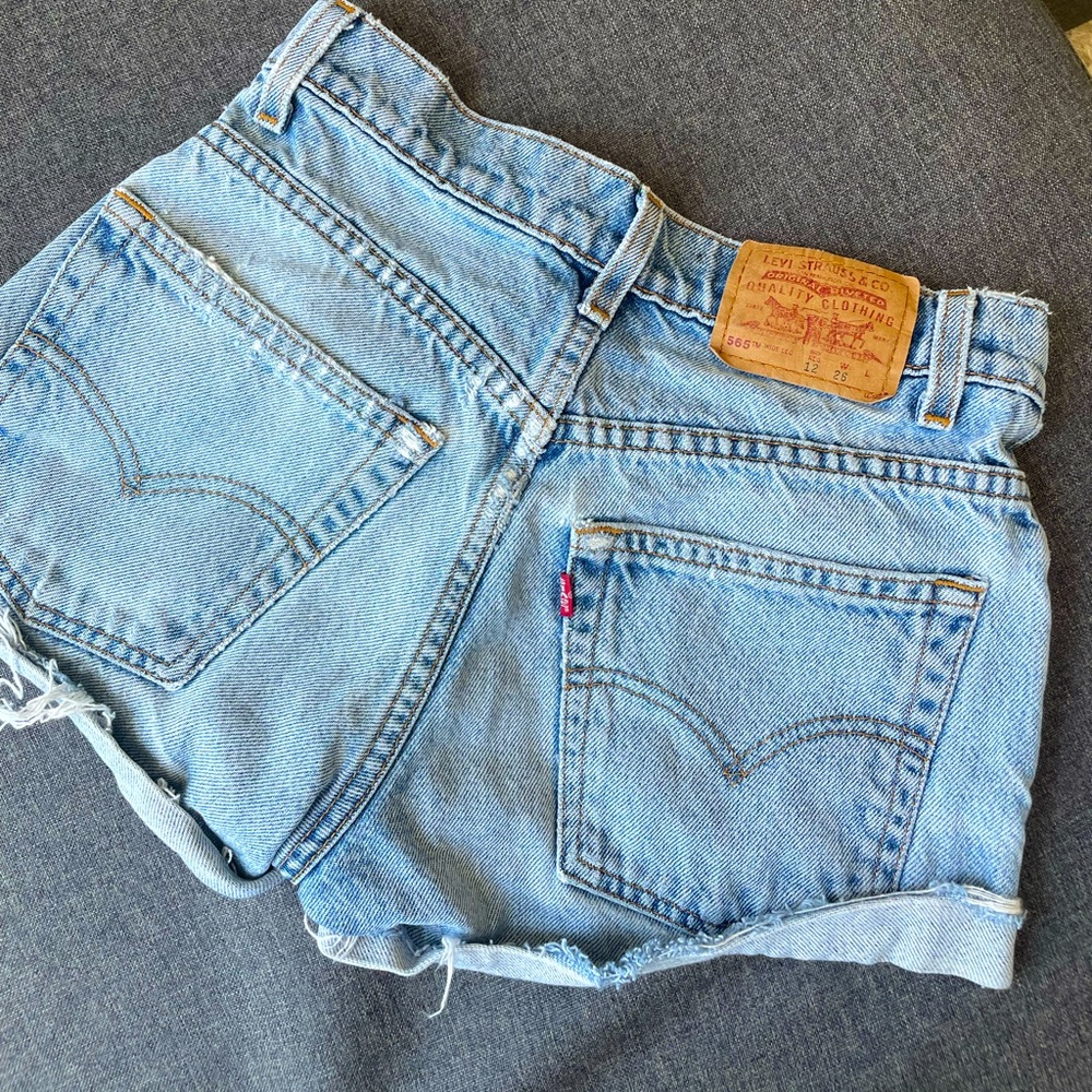 Levi’s jean short shorts